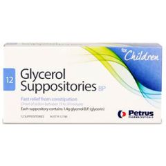 Glycerol Child 12 Suppositories