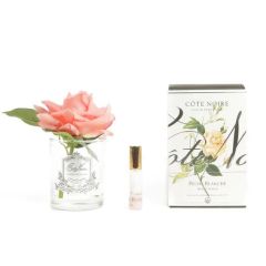 Cote Noire PERFUMED NATURAL TOUCH SINGLE ROSE - CLEAR - WHITE PEACH