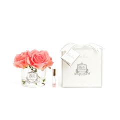 Cote Noire PERFUMED NATURAL TOUCH 5 ROSES - CLEAR - WHITE PEACH