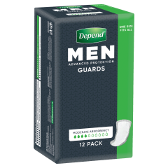 Depend Male Guards 12 Pack