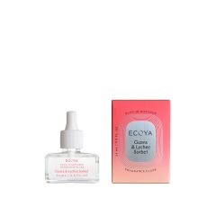 Ecoya Guava and Lychee Sorbet Plug-In Diffuser Fragrance Flask 24ml