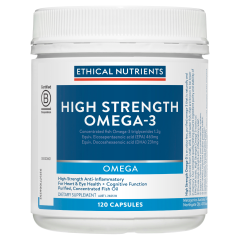 Ethical Nutrients High Strength Omega-3 120 Capsules