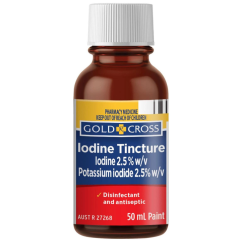 Gold Cross Iodine Tincture 50ml