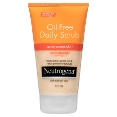 Neutrogena Oil-free Acne Daily Scrub 125ml