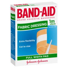 Bandaid Fabric Dressing Strip 6cmx1m