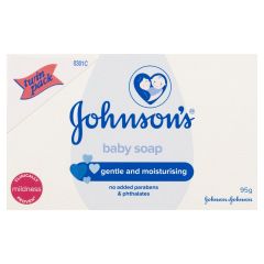 Johnson's Gentle Moisturising Baby Soap Bar Twin Pack 2 x 95g