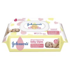 Johnson’s Skincare Fragrance Free Baby Wipes 80 Pack
