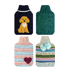 Hot Spot Knit Hot Water Bottle Set