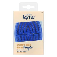 Lady Jayne 3D Flexi-Glide Detangler Brush 1 Pack