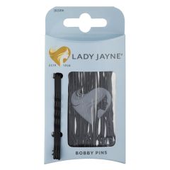 Lady Jayne Large Black Bobby Pins 25 Pack