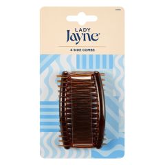Lady Jayne Shell Side Combs 4 Pack