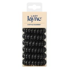 Lady Jayne Style Guards Black Kink Free Spirals 8 Pack
