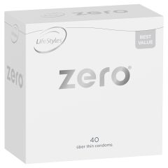 Ansell Lifestyles Zero Condoms 40 Pack