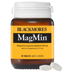 Blackmores Magmin 500mg 50 Tablets