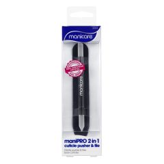 Manicare ManiPro 2-in-1 Cuticle Pusher & File 1 Pack