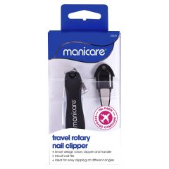 Manicare Travel Rotary Nail Clipper With File 1 Pack