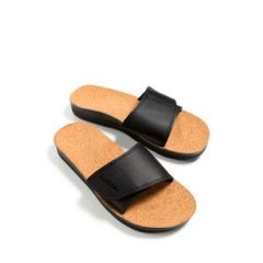 Maseur Gentle Massage Sandal Black Size 6