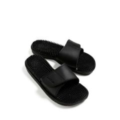 Maseur Invigorating Massage Sandal Black Size 7