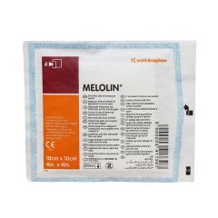 Smith & Nephew Melolin Low Adherent Dressing 10cm x 10cm Single Dressing