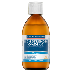 Ethical Nutrients High Strength Omega-3 Liquid Fruit Punch 280mL