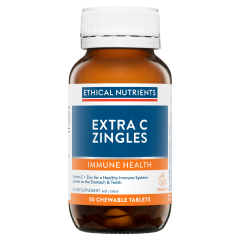 Ethical Nutrients Extra C Zingles Orange 50 Tablets