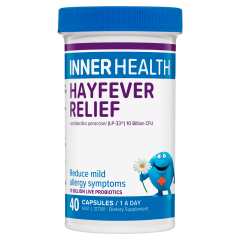 Inner Health Hayfever Relief Probiotic 40 Capsules