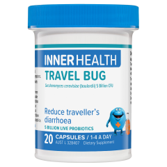 Inner Health Travel Bug Probiotic 20 Capsules