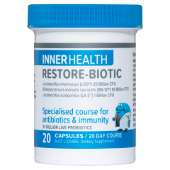 Inner Health Restore-Biotic Probiotic 20 Capsules