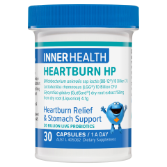 Inner Health Heartburn HP Herbal Probiotic 30 Capsules