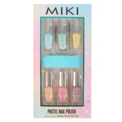 Miki Pastel Nail Polish Set 24ml