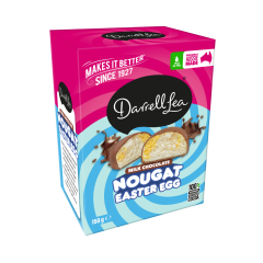 Darrell Lea Nougat Egg Milk Chocolate 150g