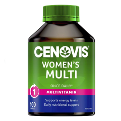 CENOVIS ONCE DAILY WOMENS MULTI 100 CAPSULES