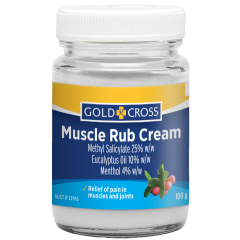 Gold Cross Muscle Rub Cream 100g