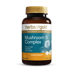 Herbs of Gold Mushroom 5 Complex 60 caps
