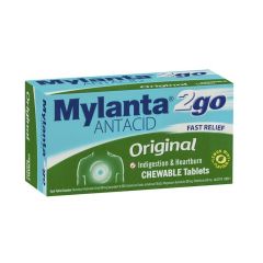 Mylanta 2go Original 100 Chewable Tablets