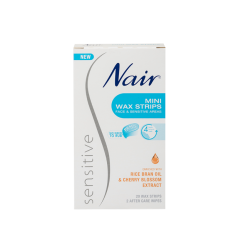 Nairrice Bran & Cherry Sensitive Mini Wax Strips 20 Pack