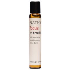 Natio Focus On Breathing Pure Essential Oil Blend Roll-On 10ml