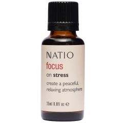Natio Focus On Stress Pure Essential Oil Blend 25ml