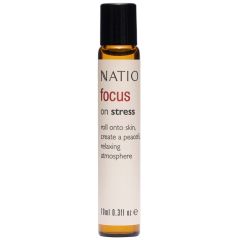 Natio Focus On Stress Pure Essential Oil Blend Roll-On 10ml