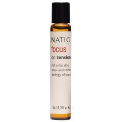 Natio Focus On Tension Pure Essential Oil Blend Roll-On 10ml