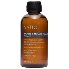 Natio Massage Oil - Sports & Muscle Recovery 200ml