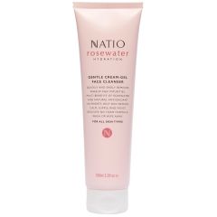 Natio Rosewater Hydration Gentle Cream-Gel Face Cleanser 100ml