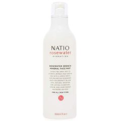 Natio Rosewater Hydration Drench Mineral Face Mist 200ml