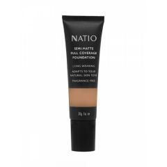 Natio Semi-Matte Full Coverage Foundation - Hazelnut 30g