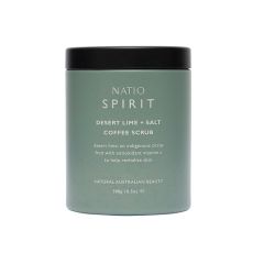 Natio Spirit Desert Lime + Salt Coffee Scrub 300g