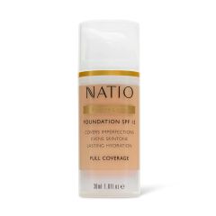 Natio Flawless Foundation SPF 15 Light Medium 30ml