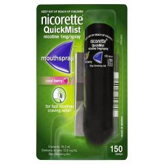 Nicorette Quick Mist Berry Single 150 Pack