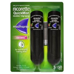 Nicorette Quickmist Berry Duo 13.2ml X2