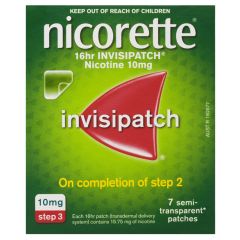 Nicorette Invisipatch Step 3 10mg 7 Pack