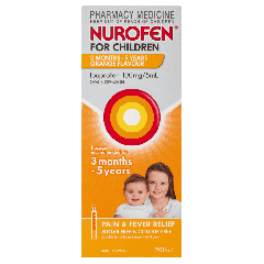 Nurofen for Children 3 Months – 5 Years Orange 200ml